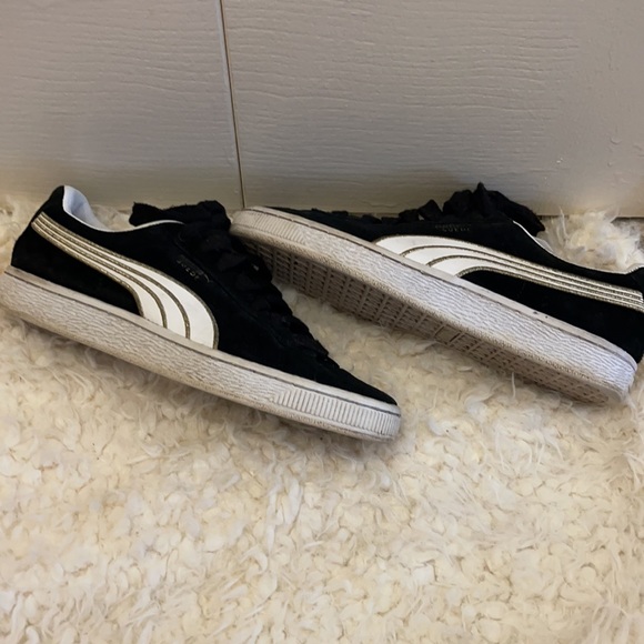 Black suede puma shoe - Picture 5 of 5